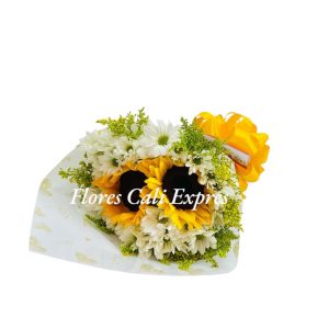 Bouquets Margaritas Y Girasoles