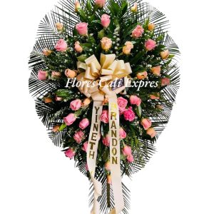 Corona Funebre Colores