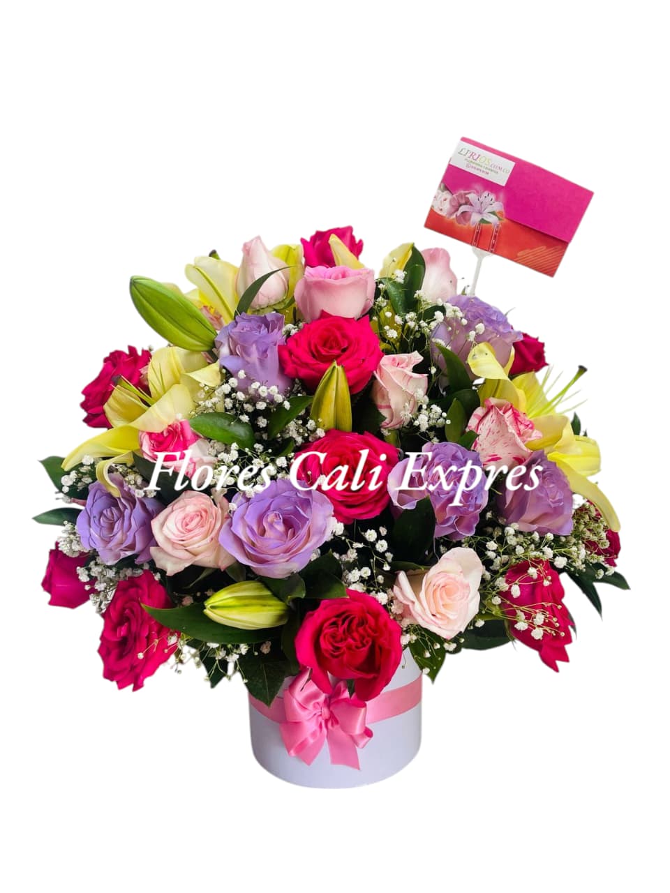 Ramo Redondo Lirios Cali