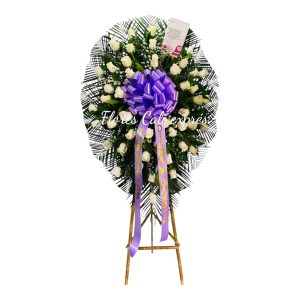 Flores para Velorio – Arreglo Sobrio y Elegante