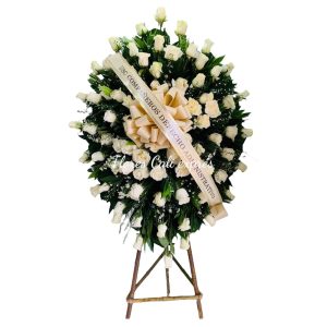 Corona Fúnebre con Entrega el Mismo Día