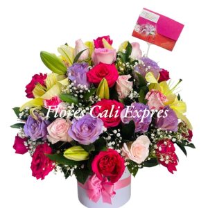 Ramo Redondo Lirios Cali