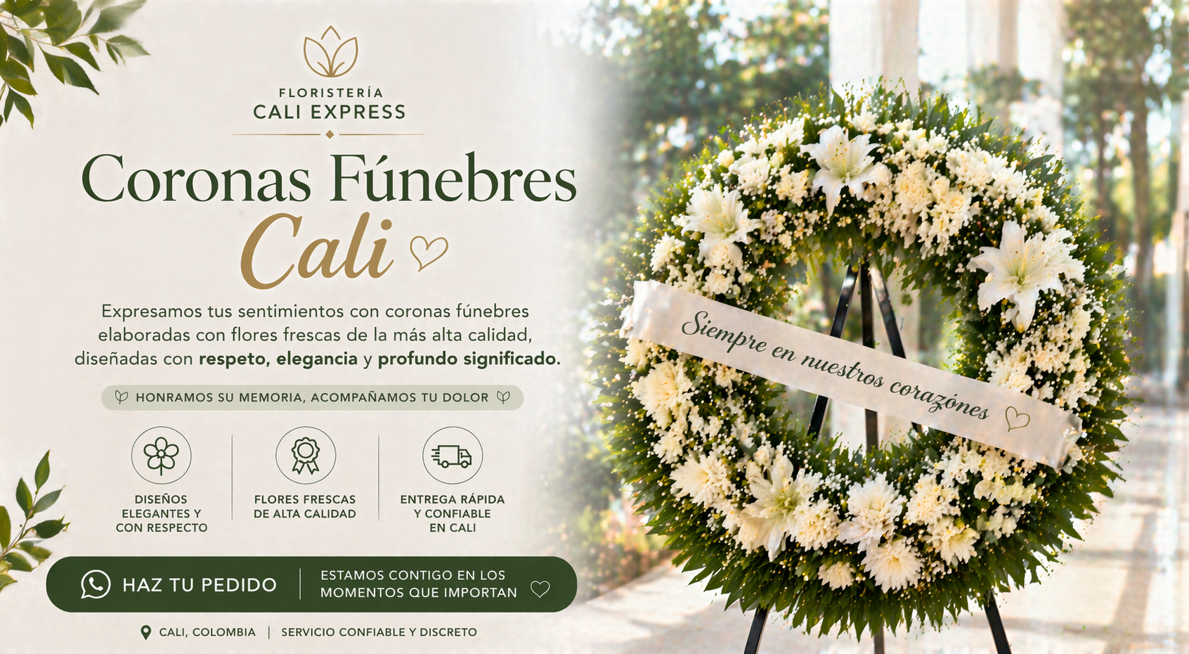 Coronas Fúnebres Cali