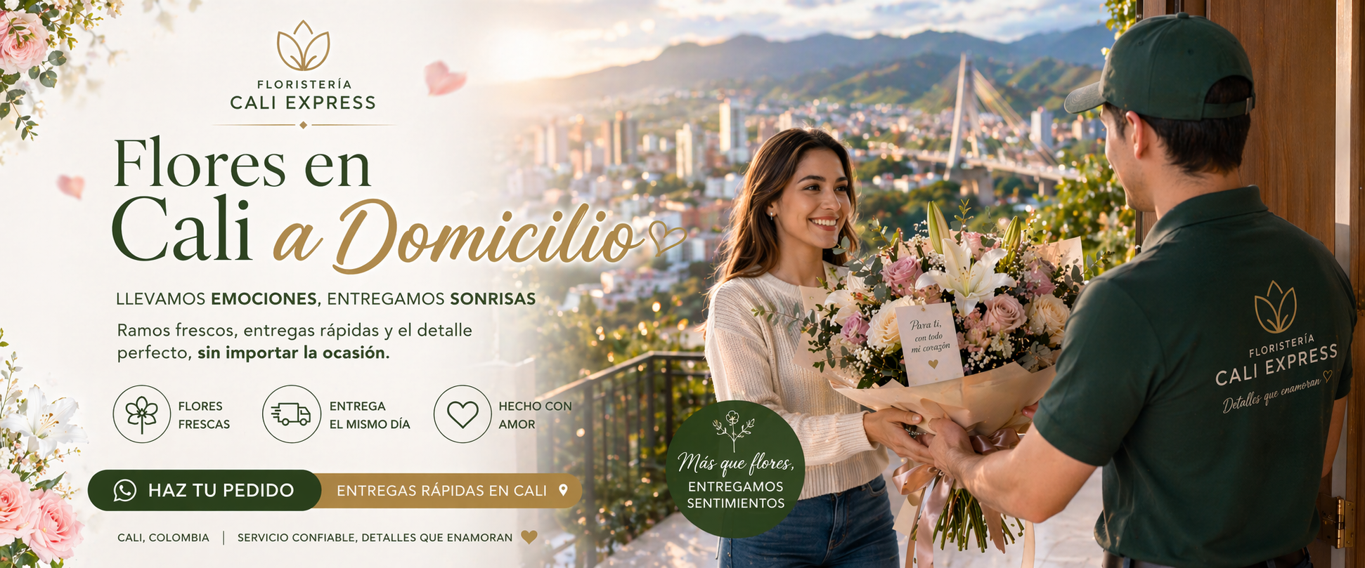 Flores en Cali a Domicilio