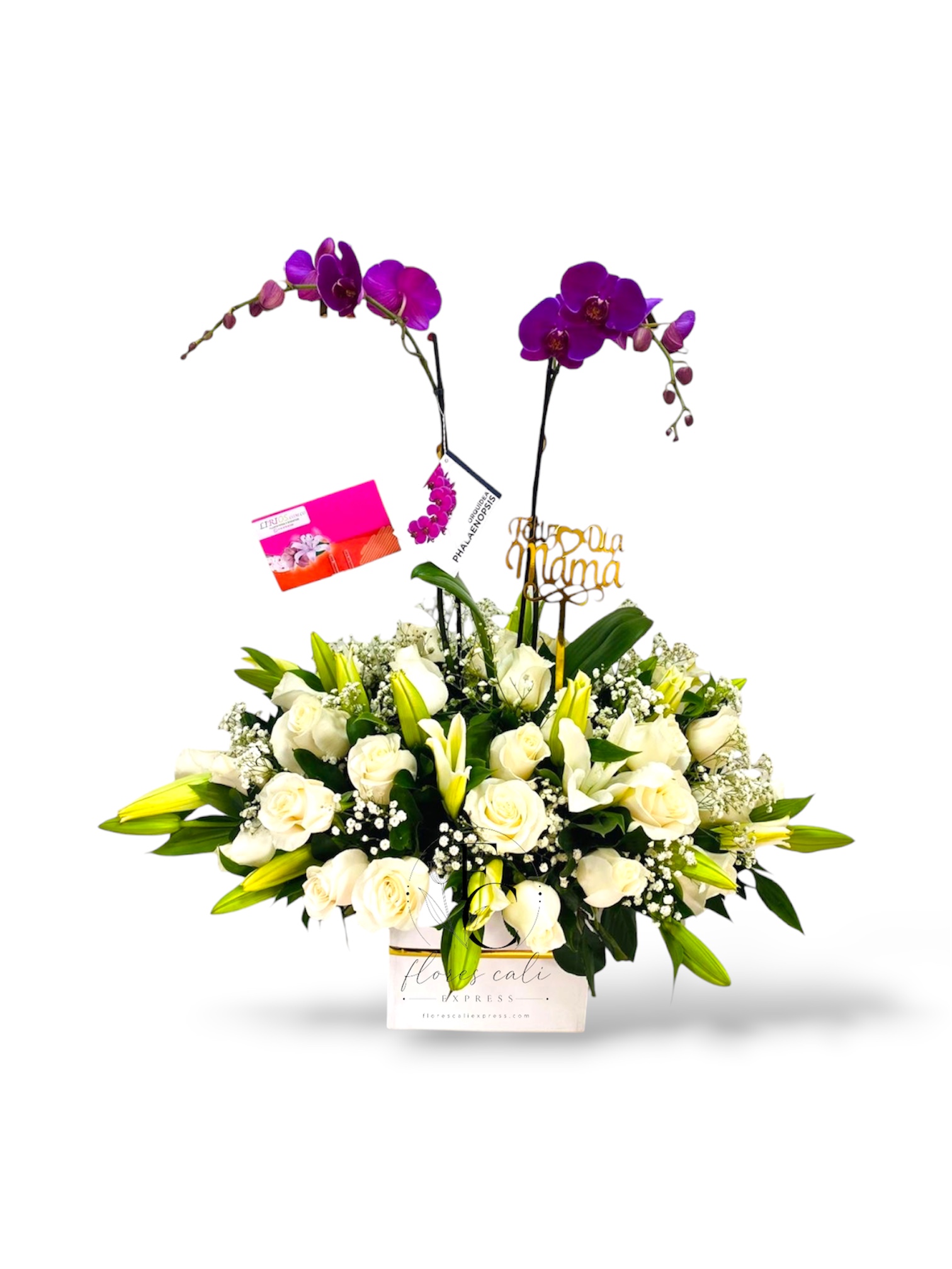 Caja de Flores para Mamá