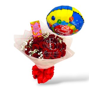 Ramo de Rosas Rojas Romántico