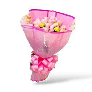 Ramo de Rosas con Chocolates a Domicilio