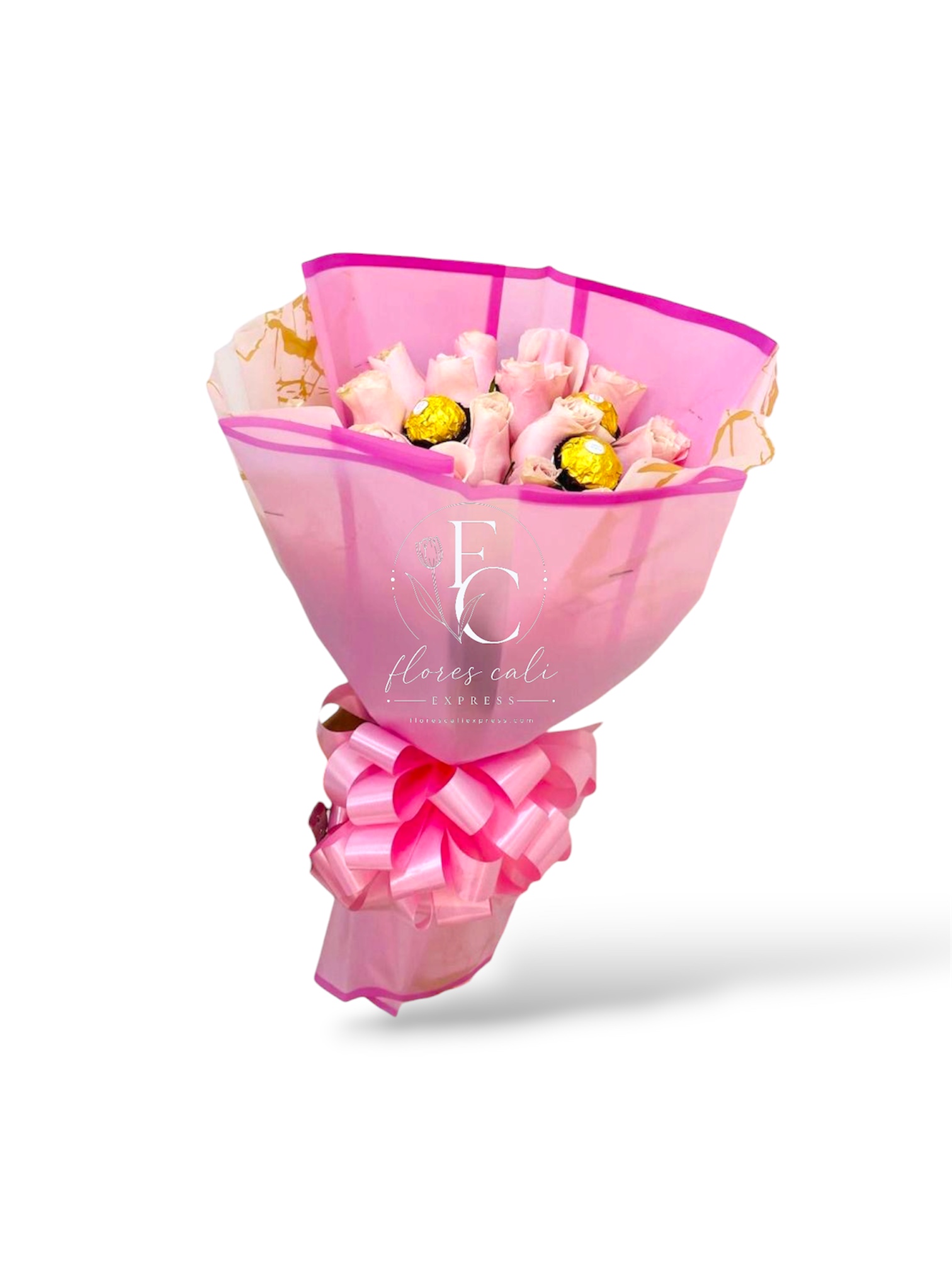 Ramo de Rosas con Chocolates a Domicilio