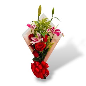 Ramo de Rosas y Lirios Premium para Toda Ocasión
